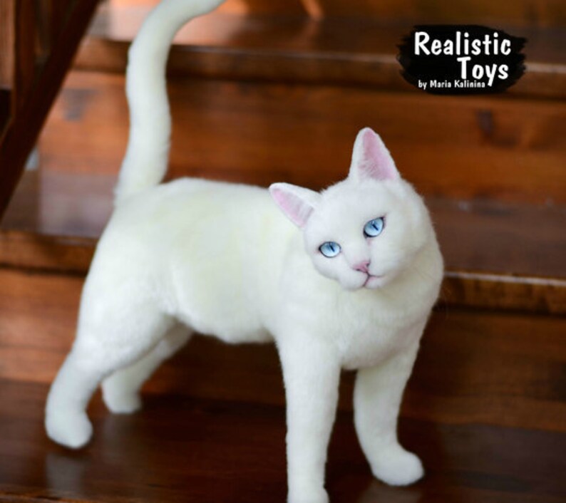 Cat Frosty Realistic/Lifesize Replica Realistic stuffed Etsy