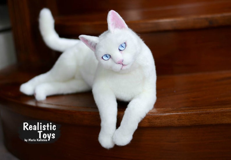 Cat Frosty Realistic/Lifesize Replica Realistic stuffed Etsy