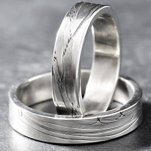 Ring: Filament 5mm wide | Personalised Scientific Ring for men and women
