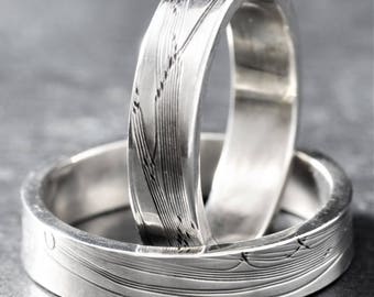 Ring: Filament 5mm wide | Personalised Scientific Ring for men and women