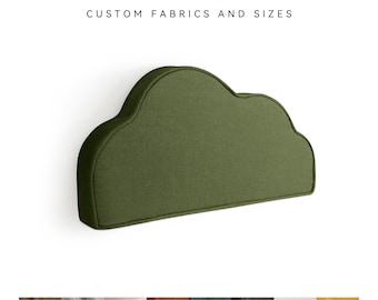 Cloud Shaped Reading Pillow for Bed - Ultra Soft Memory Foam Backrest, Supportive  Comfortable - Nursery, Kids Room & Home Decor Gift
