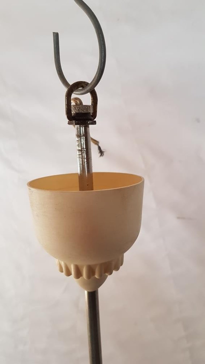 Old Hanging pendant industrial loft Lighting retro ussr glass vintage lamp