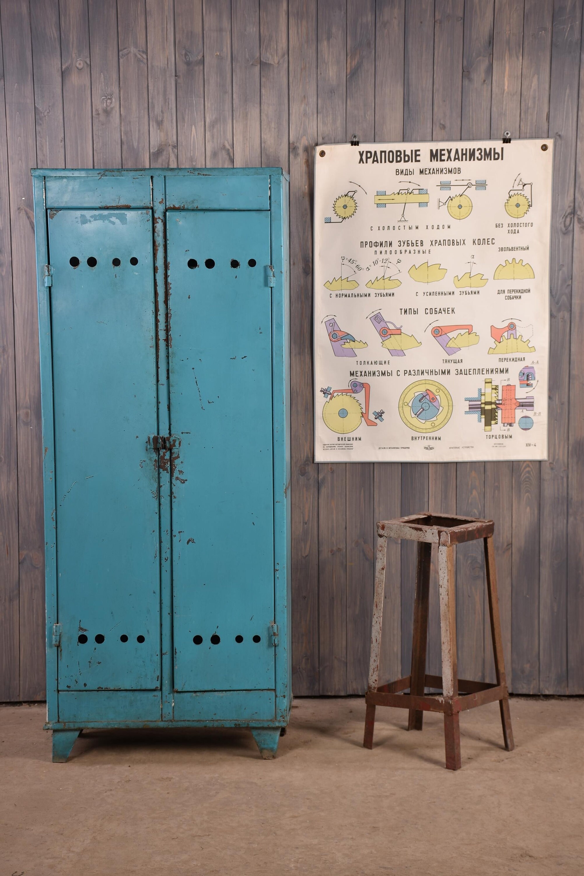 Poster Print Vintage Industrial Wall Decor Posters Retro Etsy