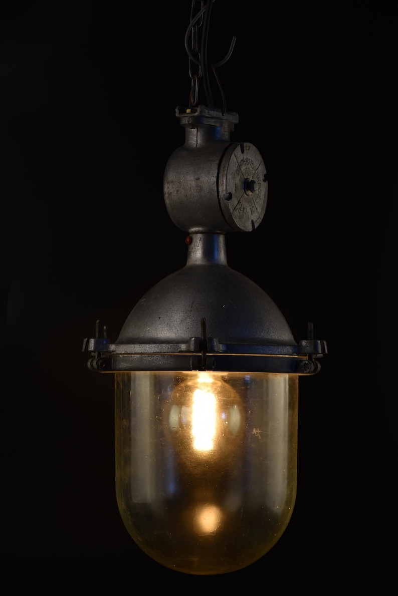 industrial ceiling lamp vintage lamp bar lighting retro hanging fixture man cave light factory light Massive retro pendant