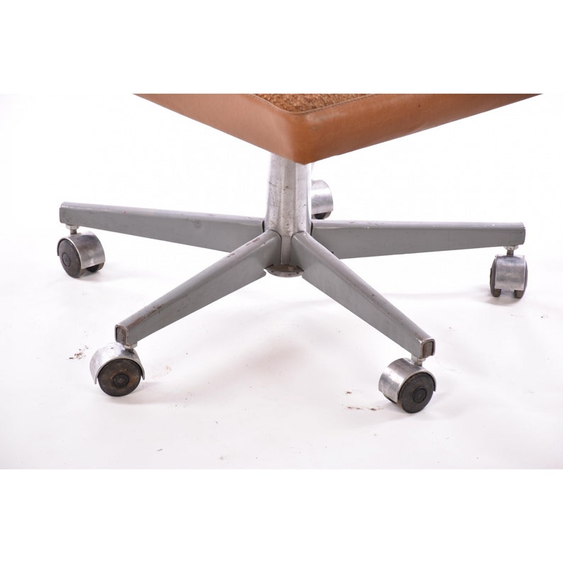 Vintage office chair mid century unique desk chairs art deco Etsy