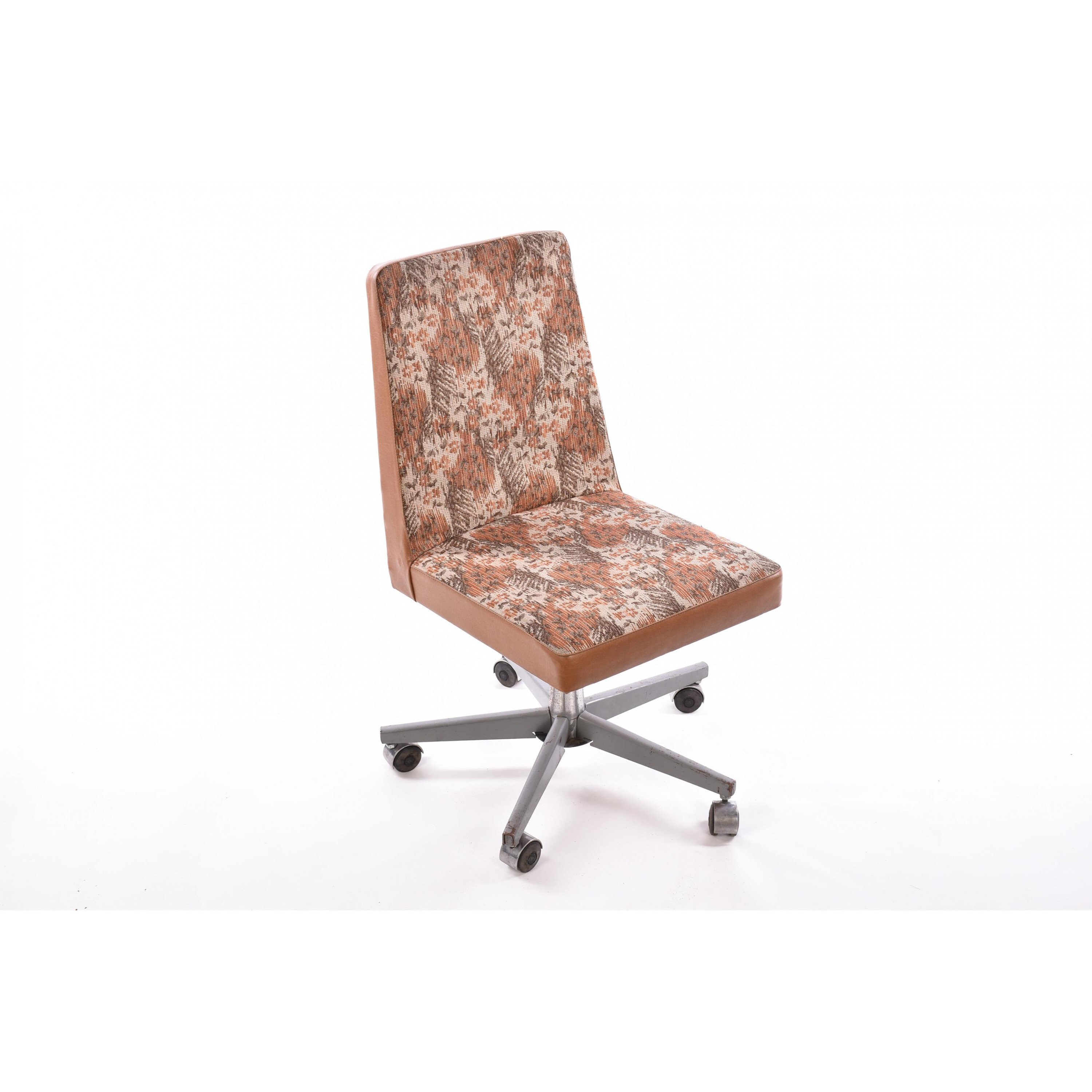 Vintage office chair mid century unique desk chairs art deco Etsy