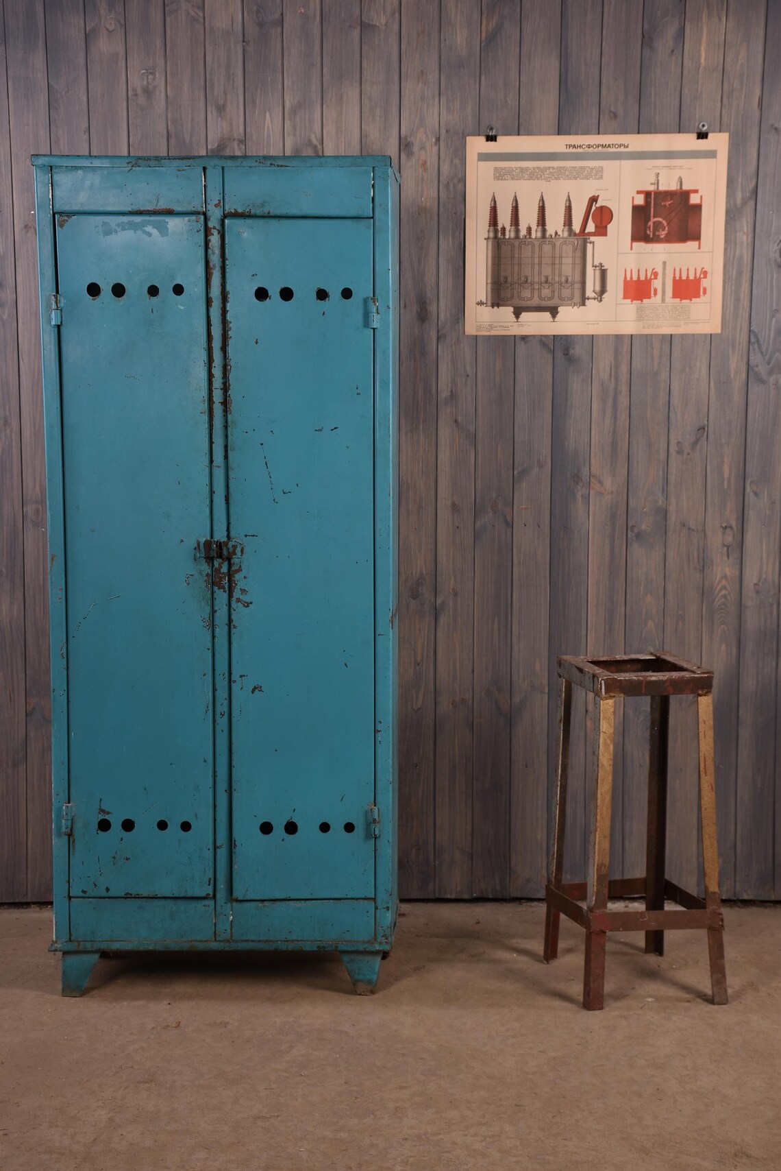 Poster print vintage industrial wall decor posters retro Etsy