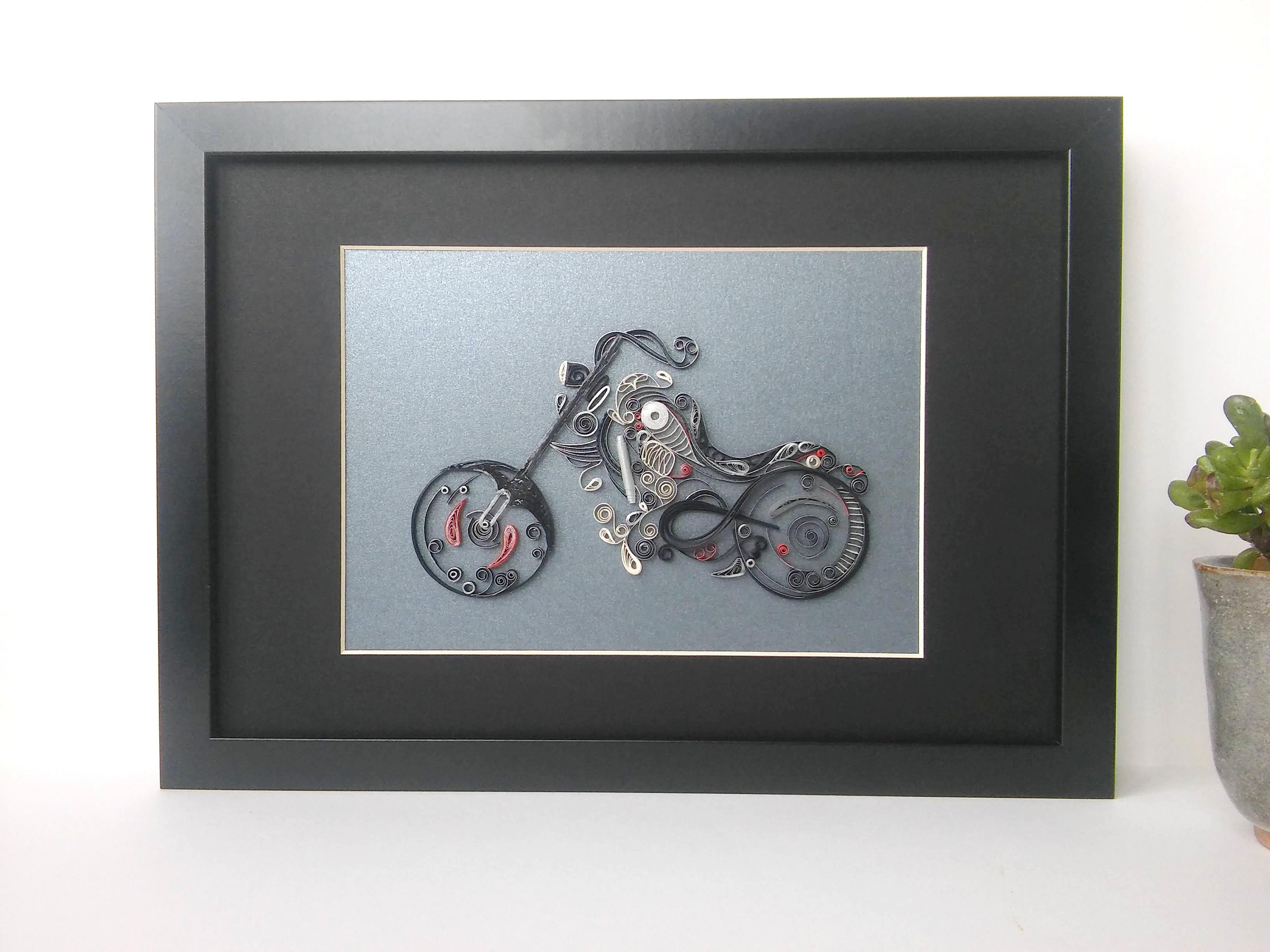 vintage harley davidson decor