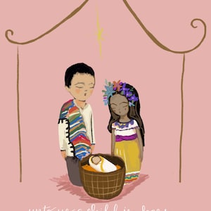 Nativity World Card- MEXICO