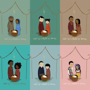 Nativity World Card Bundle de 6