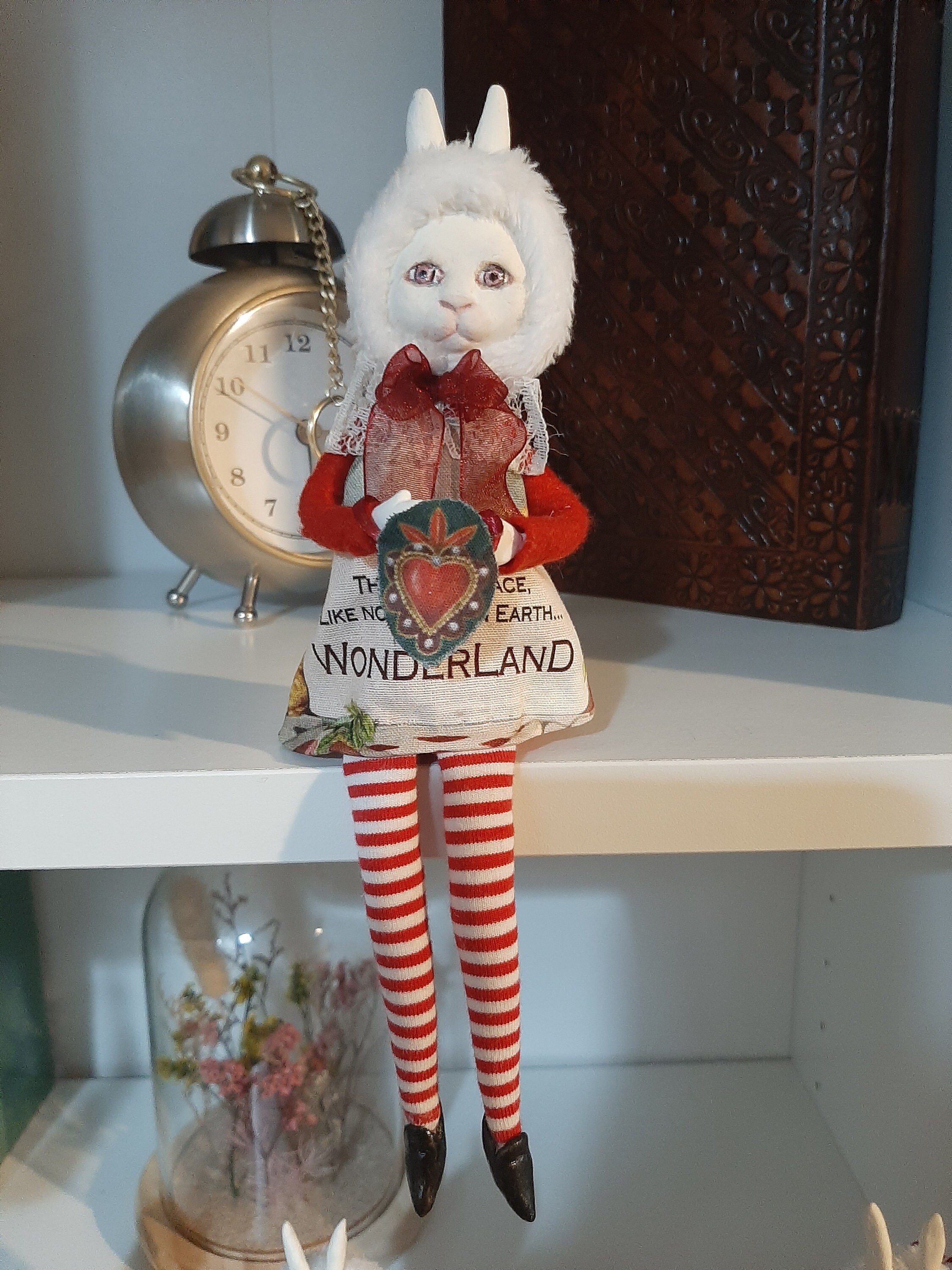 Alice in Wonderland art doll by polymer-people on DeviantArt