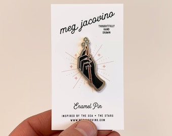 Create Magic, Enamel Pin