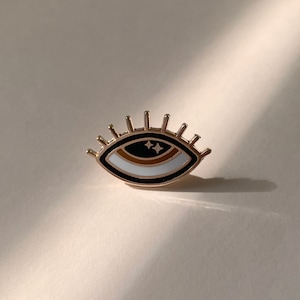 Third Eye in Brown, Enamel Pin