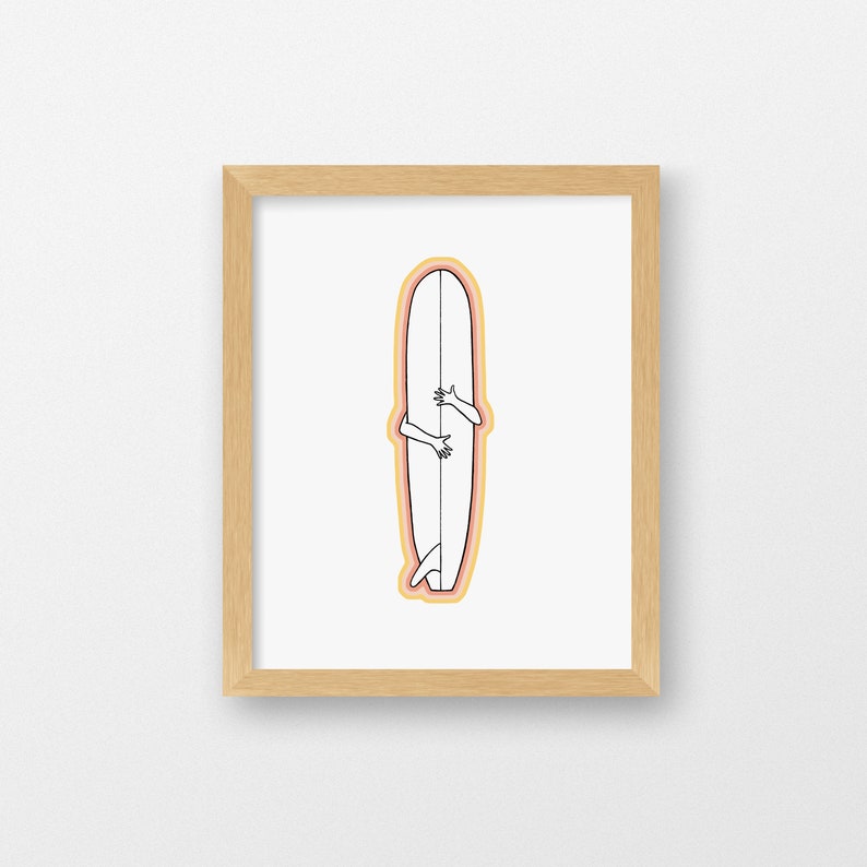 Real Love, Surf Art Print image 1