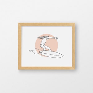 Cutback, Surf Art Print