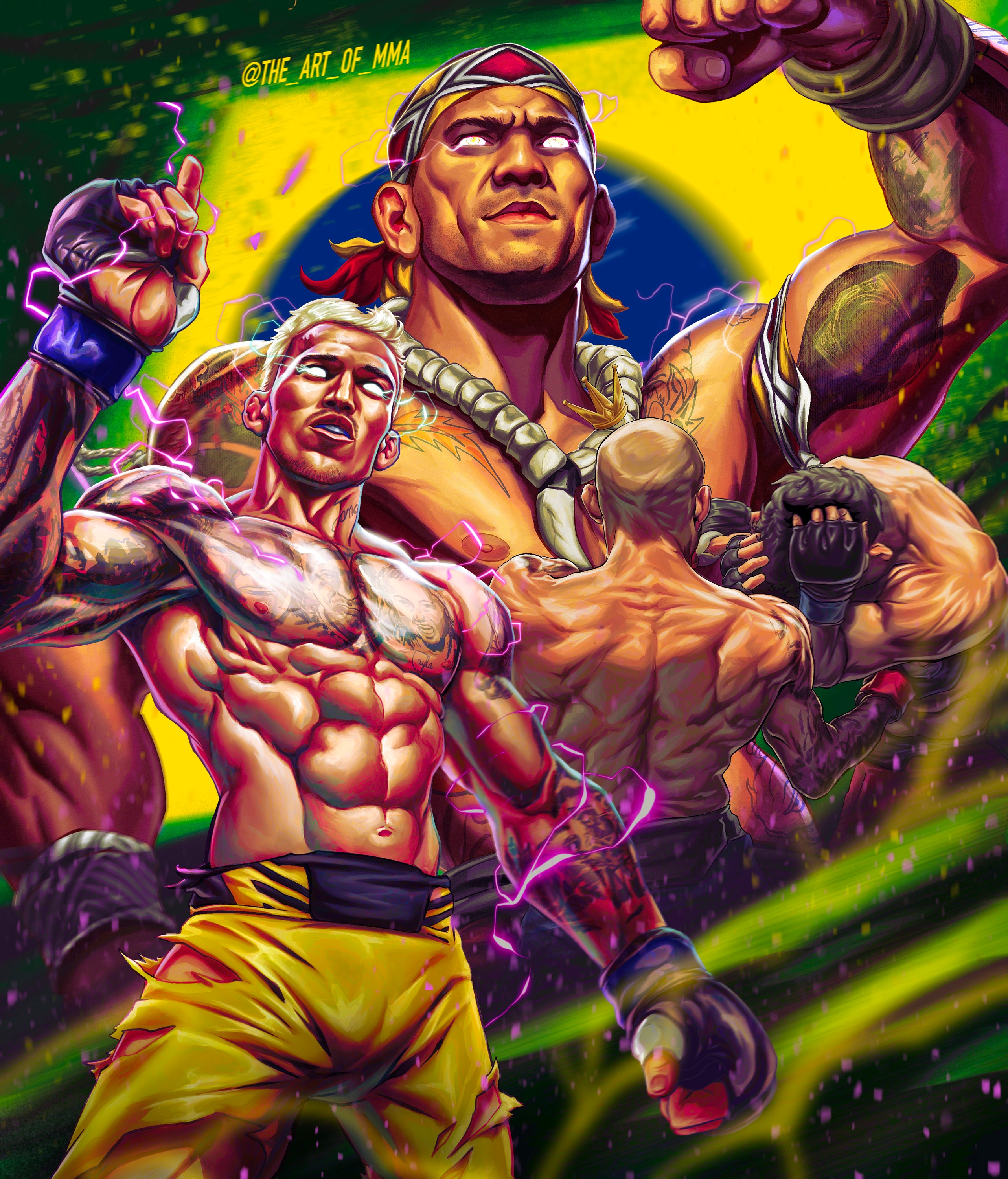 UFC ブラジル人ファイター 4in1 バンドル - ブラジル - チャールズ