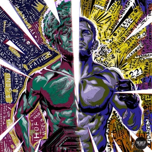 Legacy / Islam Makhachev / khabib / Downloadable Hi Res file / png / hand drawn digitally on iPad