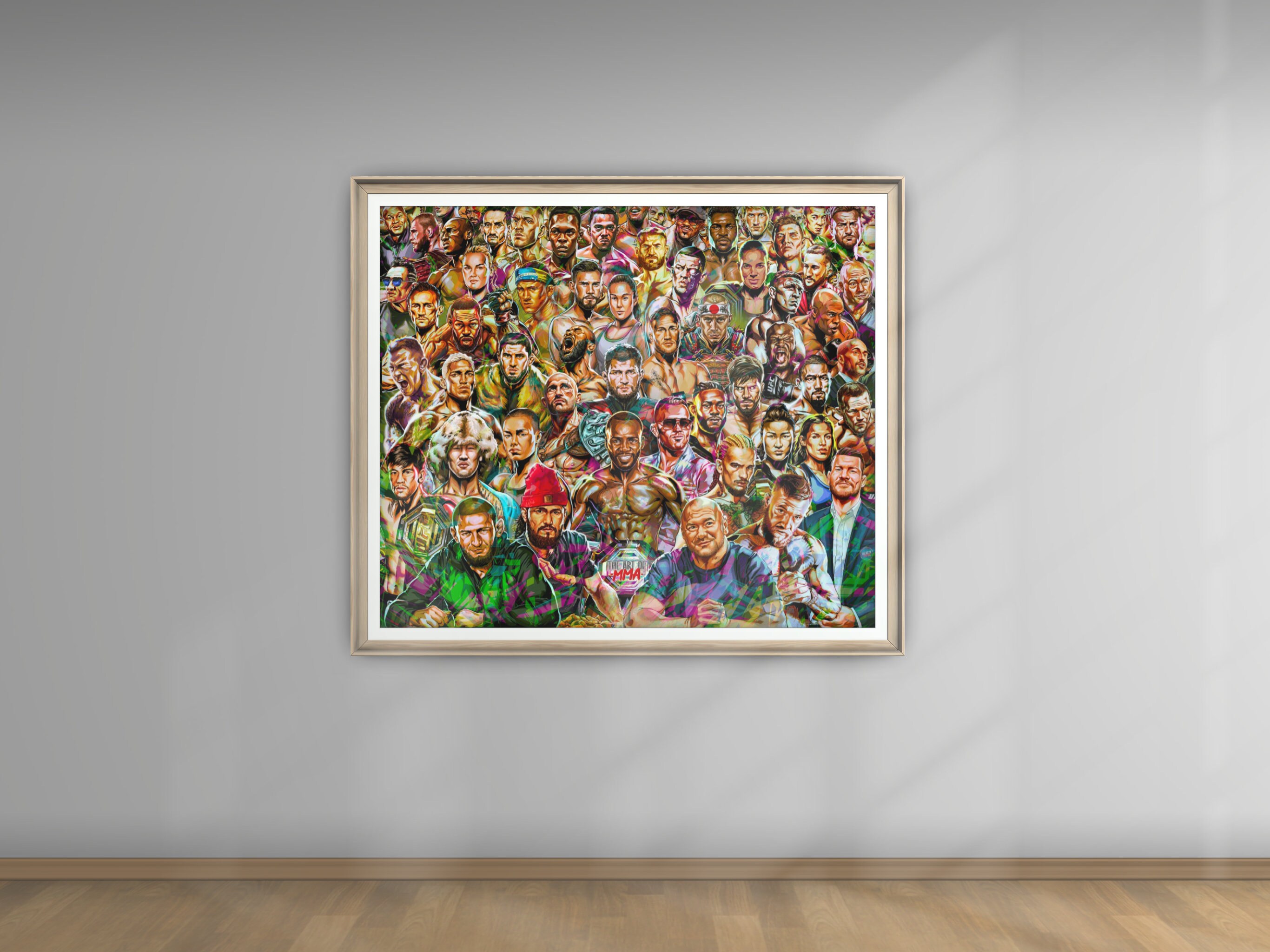 The UFC Multiverse // Perfect GIFT for MMA Fans // Jpeg // Instant