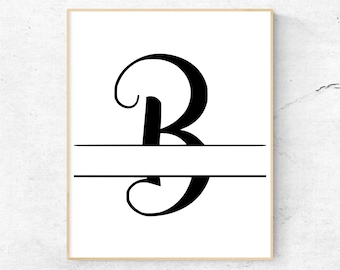 Download Monogram b svg | Etsy