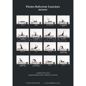 Classical Pilates Centre Mat Exercises by Kirk James Smith A1 Matt  Laminated Poster 59.4 X 84.1 Cm / 23.4 X 33.1 -  Finland