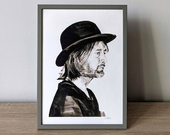 Thom Yorke Art Print