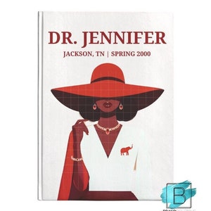 Personalized Delta Sigma Theta Journal | 2 sizes | Paperback or Hardcover Notebook | DST Soror Gift | Sorority Inspired