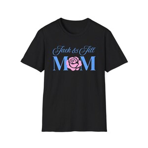Pink & Blue Mom Chapter Shirt | Unisex Shirt and Sweatshirt | Organization Inspired Apparel for Moms | Black Mom Gift | Chapter Apparel image 4
