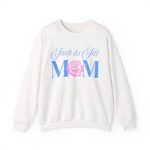 Pink & Blue Mom Chapter Shirt | Unisex Shirt and Sweatshirt | Organization Inspired Apparel for Moms | Black Mom Gift | Chapter Apparel image 8