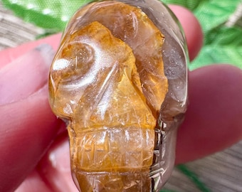 Iron Included Quartz Igor De Souza Crystal Skull