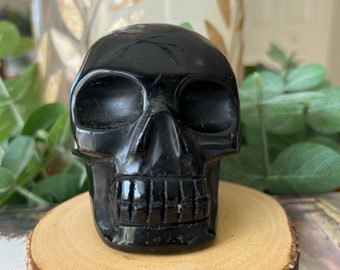 Handsome Brazilian Obsidian Crystal Skull