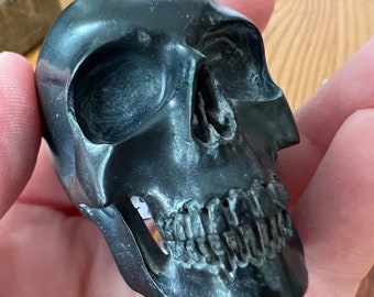 Adorable Shungite  Skull from Artifactual