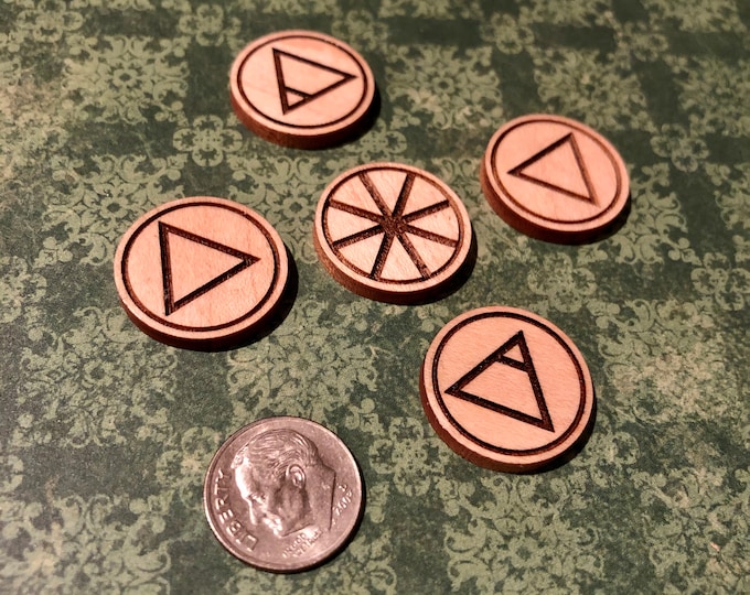 Elemental coins