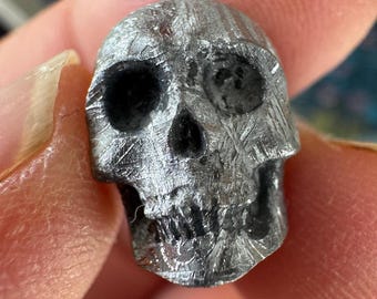 Small Detailed Gibeon Meteorite Skull #4 from Artifactual