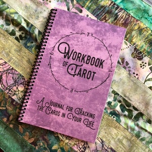 Workbook of Tarot, Tracking your Daily Draws, Tarot Journal, Tarot