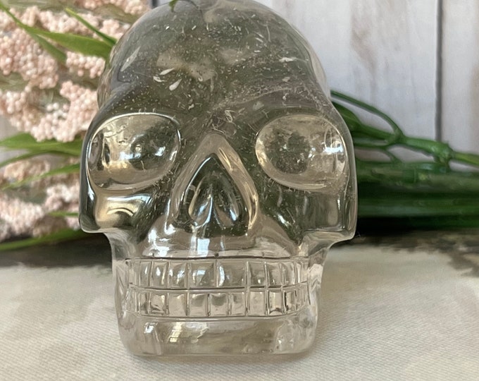 Friendly Elongated Leandro De Souza Crystal Skull