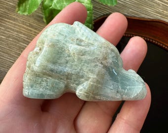 Double Dragon/Human Leandro De Souza Aquamarine Skull