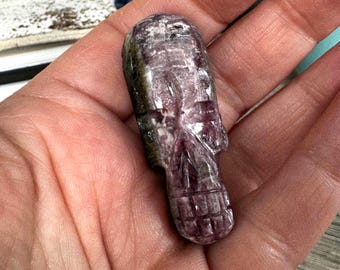 Watermelon Tourmaline Igor De Souza Crystal Skull
