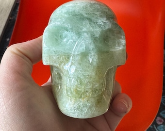 Small Walmere Aquamarine Crystal Skull