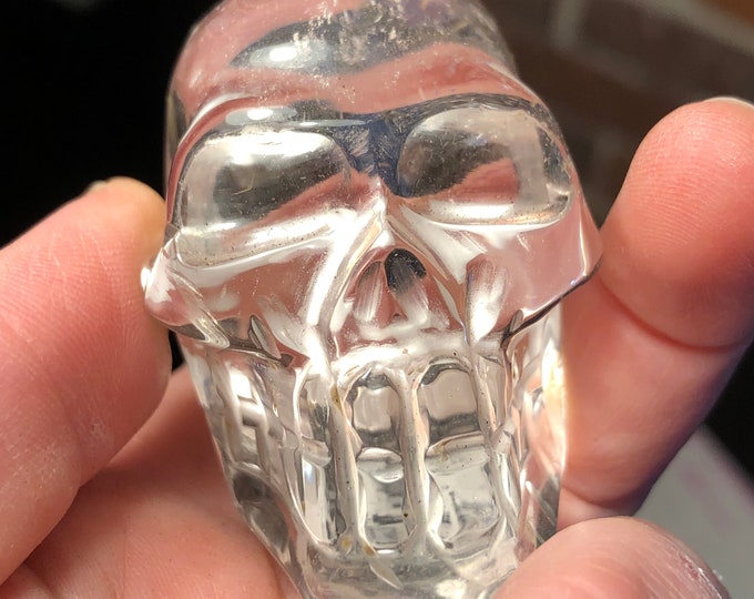 Venturini Carve High Quality Clear Quartz Skull