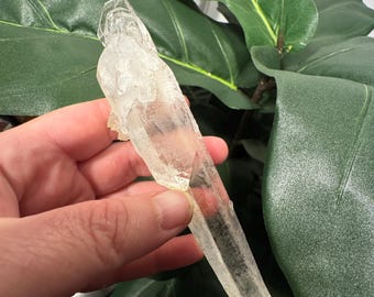 Mother Mary and Child Leandro De Souza Quartz Wand