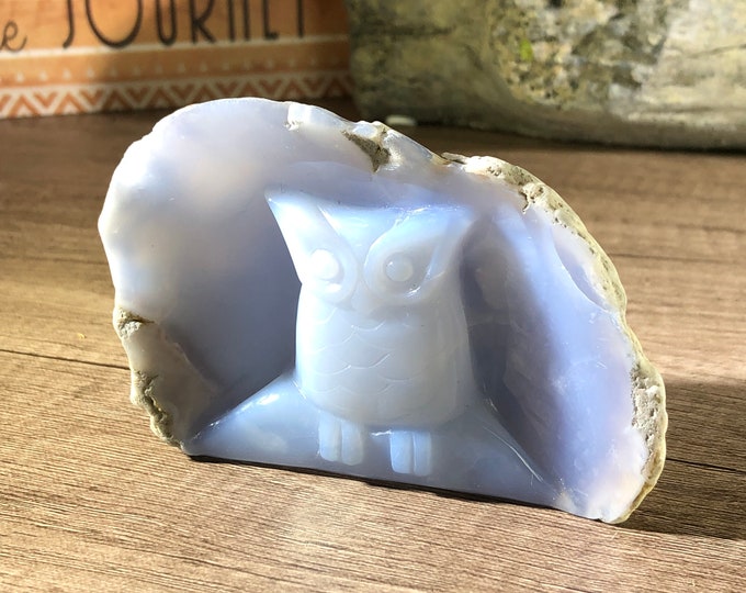 Chalcedony Owl #2