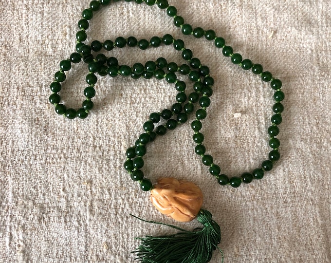 Jade Abundance Mala