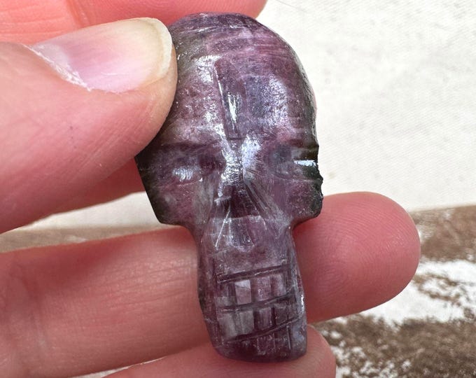 Watermelon Tourmaline Igor De Souza Crystal Skull