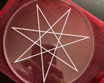 Seven Pointed Star Crystal Grid