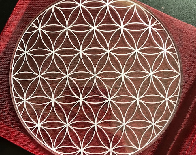 Large Flower of Life Crystal Grid