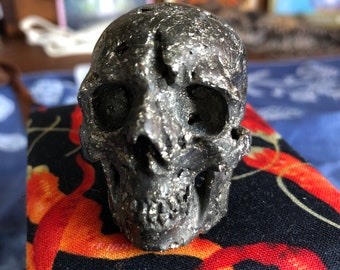 Pyrite Skull