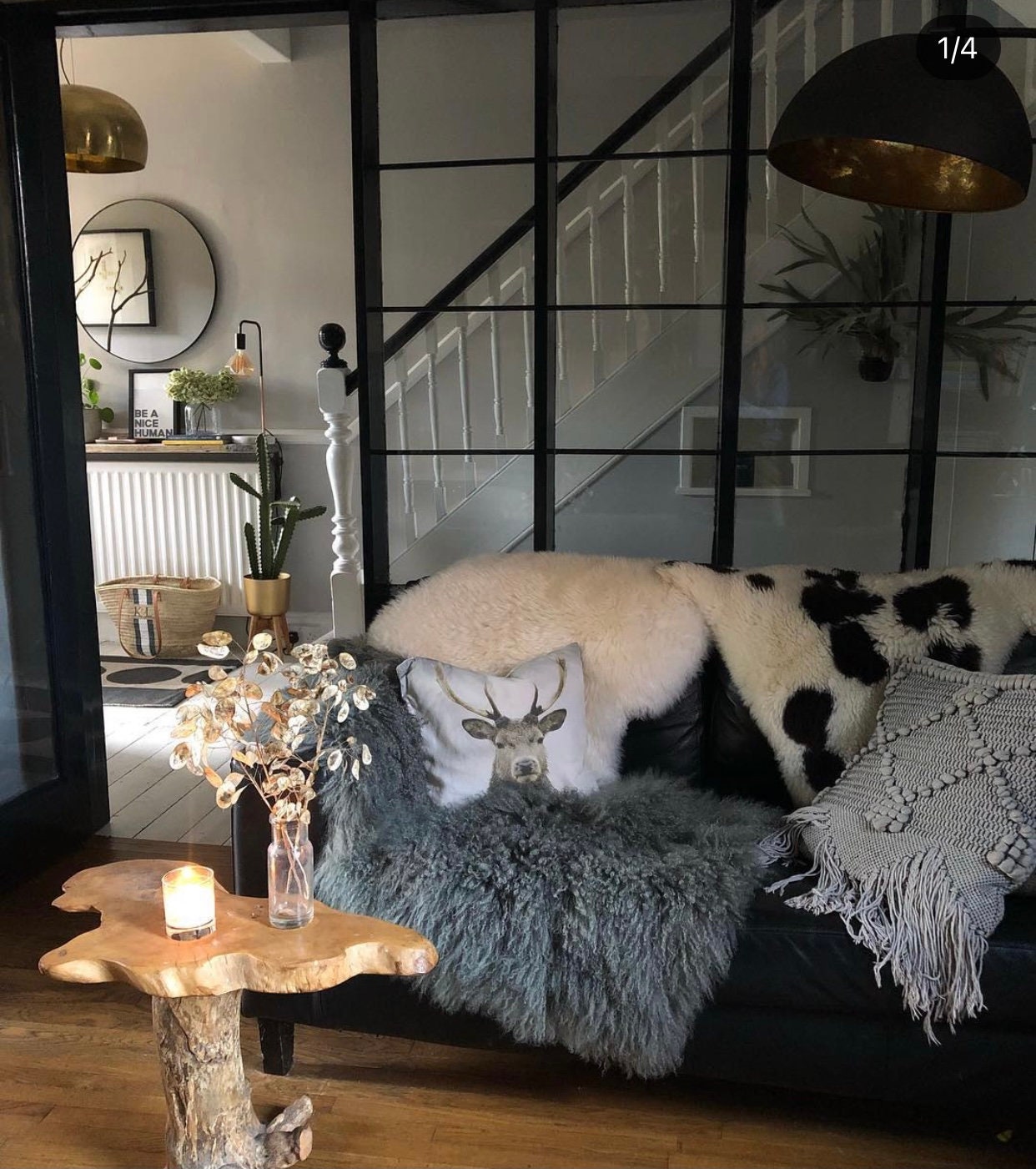 Mongolian Sheepskin Tibetan Lamb Luxury Throw RUG in GREY Free Shipping Genuine Etsy Canada