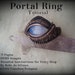 Portal Ring Wire Wrap Tutorial DIY PDF Book Lesson How to Make Step by Step Pattern Weave Weaving Weaved Wrapping Wrapped