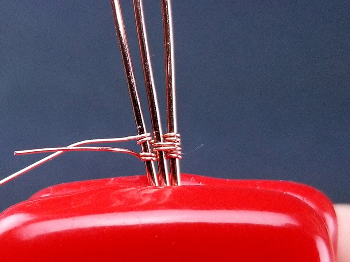 Wire Weaving Patterns 9 Intermediate Wire Weaving Techniques Etsy