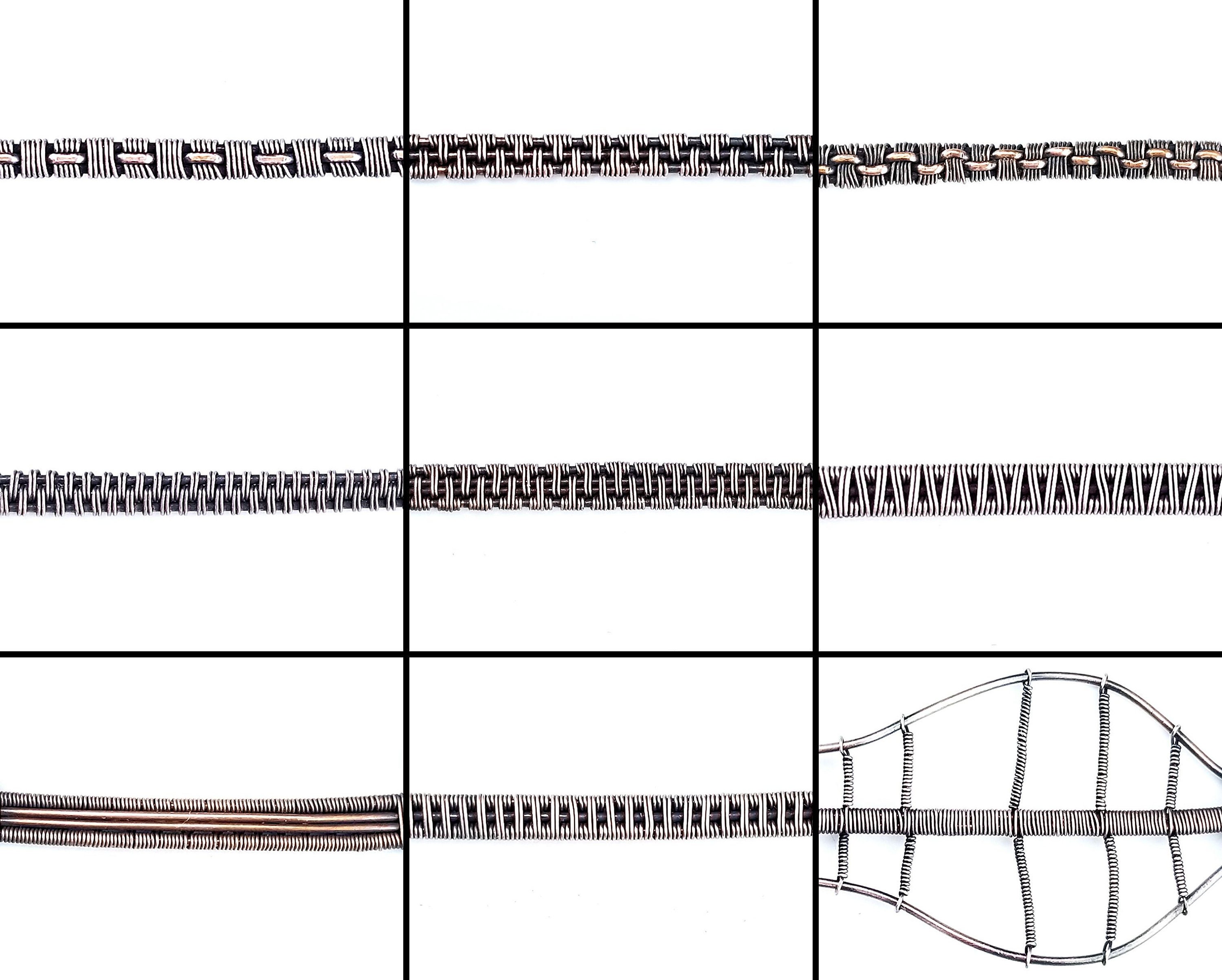 Wire Weaving Patterns | 9 Intermediate Wire Weaving Techniques
